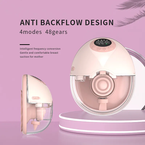 Tire-lait électrique double rechargeable à faible bruit, portable, mains libres, avec écran LED, sans BPA, en silicone et PP, 19/21 mm - Product Image 1
