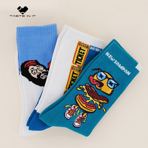 Chaussettes de mode de <span class=keywords><strong>haute</strong></span> qualité, vente chaude, chaussettes de skateboard, de <span class=keywords><strong>roller</strong></span>, de basketball, chaussettes confortables - Product Image 2