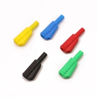 Haute pression 32A 600V laiton nickelé 4mm fiches bananes empilables protection de sécurité fiche banane