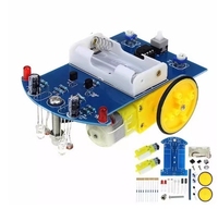 Kit de voiture de surveillance intelligente D2-1, voiture de patrouille, suivi de voiture, pièces électroniques DIY, suivi de livraison, piste D21