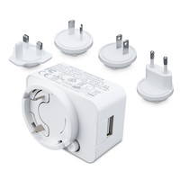 Chargeur mural multi-prises Micro USB 5V 1A 2A 2.4A, prises interchangeables, protection OTP, 10W