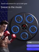 Tableau de Réaction de Boxe Beat Match avec Audio Bluetooth Sans Fil et Capteur Tactile pour la Salle de Sport à Domicile