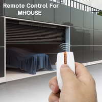 Télécommande de garage Mhouse GTX4 TX4 TX3 433,92 MHz à code roulant pour ouvre-porte de garage MHouse