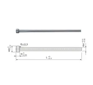 Spot High Precision Straight Flat Grinding Machines Ejector Pin Moulds Plastic