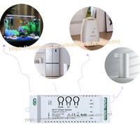 Module d'interrupteur intelligent WiFi RF Tuya 7-32V 2CH, 5V 12V 24V 32V, télécommande RF 433MHz, relais WiFi compatible avec Alexa Google Home