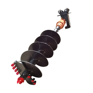 Accessoire pour mini-excavatrice, <span class=keywords><strong>tarière</strong></span> hydraulique avec forets - Product Image 1