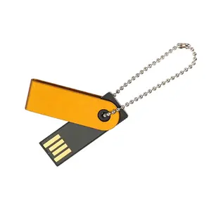 Individuelles Logo Mini solide schwenkbare Flash-Speicher USB 3.0 2.0 32 GB Cle usb-Flash-Laufwerk 64 GB 128 GB