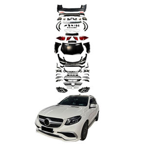 Kit de carrocería de coche para Mercedes ML W166 actualizado a GLE W166 Style Look Auto Parts para 2012-2015 ML A 2016-2019 GLE MAY Style - Product Image 1
