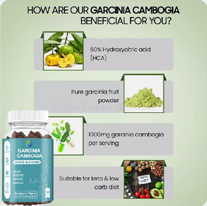 Gummies de Garcinia Cambogia pour hommes Marque privée Extrait de plante Gummies Gummy Detox Perte de poids - Product Image 2