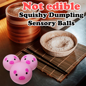 ลูกบอลบีบซิลิโคนรูปหมูจิ๋วสำหรับเด็ก - Product Image 5