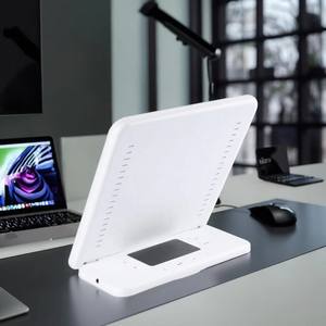<span class=keywords><strong>Lampe</strong></span> LED blanche à lumière du jour Thérapie énergétique Réveil sans scintillement Luminosité réglable pour étude de bureau à domicile Alimentation CC européenne - Product Image 1