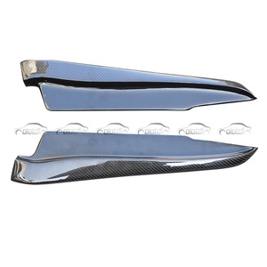 Carbon Fiber E Style Rear Bumper Lip Side Rocker Winglet <b>Splitter</b> Flaps for BMW 3 Series E92 E93 M3 2007-2012 - Product Image 5