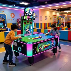 Table de jeu de hockey sur air à monnayeur pour deux joueurs, pour enfants, pour centre de jeux et d'amusement - Product Image 6