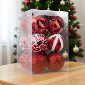 Nuevas Decoraciones Colgantes de Bolas Navideñas de 16 Piezas para Árbol de Navidad, Adornos Festivos para Colgar - Product Image 4