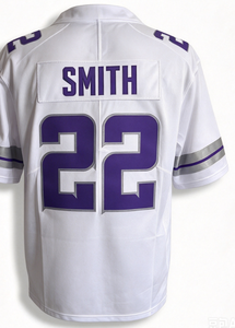 Maillot de football des Vikings # 43 Van Ginkel # 15 Turner # 22 Smith # 1 Murray # 19 Maillots de joueur cousus pour hommes de la collection Thielen - Product Image 2