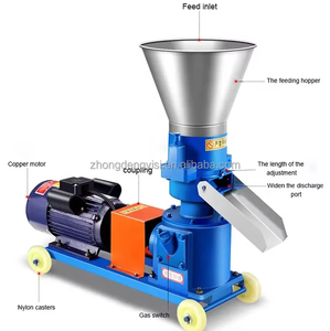 Poultry <b>Pellet</b> <b>Feed</b> Machine <b>Chicken</b> <b>Feed</b> Processing Machine Rice Husk Ash <b>Pellet</b> Production Machine - Product Image 4