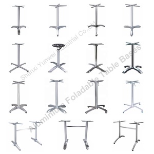 Đế Khung Gấp Để Bàn Nhà Hàng Khung Đế Bàn Gấp Gọn Ổn Định Hình Ngôi Sao Văn Phòng Bằng Nhôm Thép Không Gỉ - Product Image 5