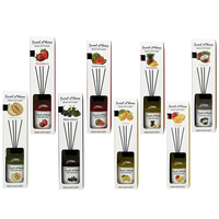 Diffuseur d'ambiance 100 ml avec bâtonnets parfumés aux fruits, parfum d'intérieur en stock pour livraison immédiate, mangue et pastèque