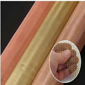 עיצוב חדש מחיר הסיטונאי מסך זרחן חוט ברונזה רשת רשת ארוג רגיל emf מגן רשת נחושת למכירה - Product Image 5