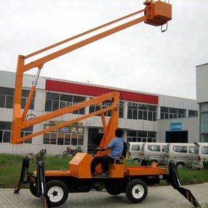 15m Độ cao cao bốn bánh xe đi Bộ thiết bị làm việc heigh Cherry picker cho nâng - Product Image 6