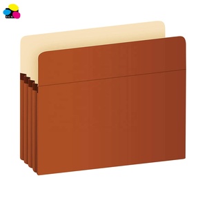 Kích Thước Chữ Mới Phân Loại Bảng Báo Chí Màu Xanh Đậm Thư Mục Tệp Giấy W/ 2 Phân Vùng - Product Image 1