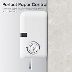<span class=keywords><strong>Distributeur</strong></span> mural de <span class=keywords><strong>papier</strong></span> toilette géant SAIGE, nouveau design, coupe automatique, en ABS, pour bâtiments - Product Image 5