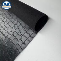 Cuir PU effet crocodile pour veste homme pour vêtement