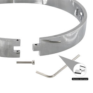 <span class=keywords><strong>Collar</strong></span> de Acero Inoxidable para <span class=keywords><strong>BDSM</strong></span>, <span class=keywords><strong>Collar</strong></span> de Metal para Esclavos Sexuales, <span class=keywords><strong>Collar</strong></span> de Juego de Roles para Mujeres, Fetiche, Restricción, Bondage - Product Image 3