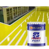 Peinture époxy colorée, adaptée au bricolage et aux animaux domestiques, pour la maison, le magasin, le restaurant, le revêtement de sol décoratif à texture de marbre