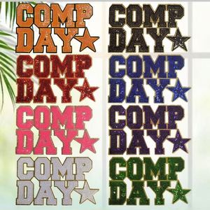 แผ่นปักเลื่อมขนาดใหญ่ 28 ซม. แบบรีดติด สำหรับตกแต่งเสื้อผ้าและหมวก - Product Image 2