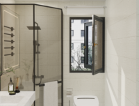 Fenêtre à rupture de pont thermique en aluminium certifiée AAMA/CSA NFRC