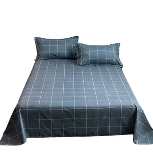 Factory manufacture low price bed sheet luxury flat bed sheet all kinds of flat bed sheet