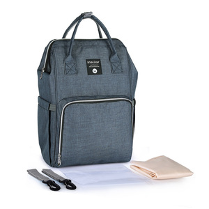 Bolsa de Maternidad Multifuncional de Gran Capacidad, Impermeable, Transpirable, Ultraligera, de Poliéster, con Doble Correa <span class=keywords><strong>para</strong></span> el Hombro - Product Image 5
