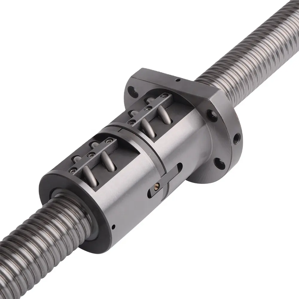 Miễn Phí Vận Chuyển Nhà Máy Giá Đức Chất Lượng Tùy Chỉnh C3 C5 Độ Chính Xác Cao Đôi Ballscrew Nut 3016 Mặt Đất Tải Nặng Bóng Vít