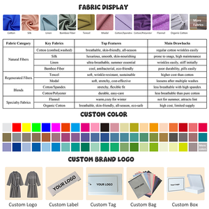 Camicia <span class=keywords><strong>da</strong></span> <span class=keywords><strong>Notte</strong></span> Traspirante in <span class=keywords><strong>Cotone</strong></span> 100% a Righe per Donna, <span class=keywords><strong>Manica</strong></span> Corta, Casual, Primavera Estate Autunno - Product Image 5