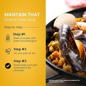 2024 all'ingrosso OEM ODM metallo in ferro famiglia riunione <span class=keywords><strong>giardino</strong></span> Party campeggio dimensioni personalizzate Paella Pan - Product Image 3