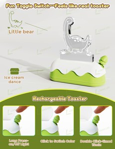 LOHAS Cute <span class=keywords><strong>Dragon</strong></span> RGB LED Night Light Mini Table Night Lamp Type-C USB & Battery Powered Color Changing Acrylic para niños Nursery - Product Image 6