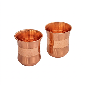 Taza Premium de Cobre para Moscow Mule, Hecha a Mano, con Acabado Pulido y Martillado, para Cócteles, Cerveza, Uso en Restaurantes y Bares, Venta al Por Mayor - Product Image 1
