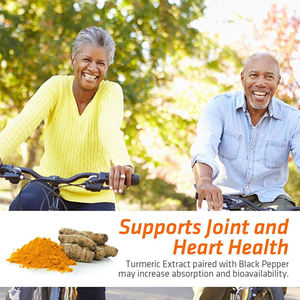 Etiqueta privada Suplemento dietético Cúrcuma natural Píldoras de curcumina Cápsula Píldoras de cúrcuma orgánica - Product Image 3