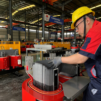 Transformateur de puissance principal PENGTAI 500 kVA triphasé 50/60 Hz entièrement étanche immergé dans l'huile à deux enroulements, sortie 480 V