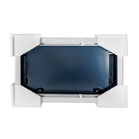Ventanas para caravanas, autocaravanas y remolques de 800*400 mm, doble acristalamiento, aleación de aluminio, con mosquitera plisada - Estilo de lujo