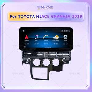 Bán Hot Car đài phát thanh khung cho Toyota Hiace/granvia 2019 2DIN Head Dash Gắn <span class=keywords><strong>Android</strong></span> Navigation GPS Bảng điều chỉnh TRIM 12.3/10.25inch - Product Image 4