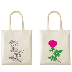 Оптовая продажа, модная школьная Холщовая Сумка с принтом логотипа, Хлопковая сумка для покупок через плечо