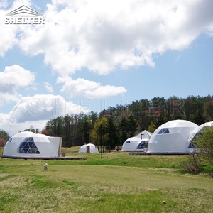 Inverno Rotonda Dome Tende per Glamping, Campeggio Di Lusso Cupole Casa - Product Image 4