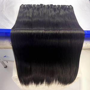 Paquetes de cabello vietnamita crudo Super doble calidad dibujada 40 pulgadas extensiones de cabello de trama De Cabello Humano para mujeres - Product Image 2