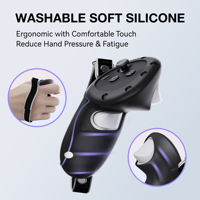 Coque de protection confortable et pratique pour manette de jeu avec remplacement de batterie pour 3S/3, fabriquée en Chine