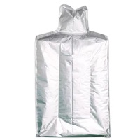 Conteneur Intermédiaire Flexible (IBC) avec Doublure Barrière en Aluminium à Cloisons, Sac de Stockage Carré à Cloisons avec Doublure en Feuille Métallique