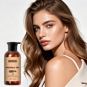 Private Label Sulfate-Free Hydrating Hair <b>Shampoo</b> Anti-Frizz Mild Formula Marula Oil <b>Shampoo</b> 500ml - Product Image 1