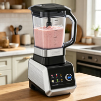 HGM 2.5L Commerciële Keukenblender IJs Fruit Sap Melkshake Smoothie Blender Hoge Snelheid Restaurant Zware Blender