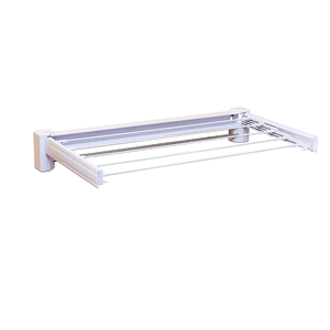 Séchoir à linge <span class=keywords><strong>mural</strong></span> télescopique pliable en métal de haute qualité 4M, 5 rails, séchoir à linge robuste - Product Image 6